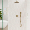 Hansgrohe Showerselect s Doucheset inbouw thermostaat 2 functies brushed bronze SW809516