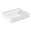 GROHE Cube keramiek wastafel 60x49 cm Met kraangat Pureguard wit SW205866