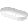 Duravit Luv opzetwastafel 80 x 40cm zonder kraangat wit SW227984