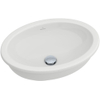 Villeroy en Boch Loop en Friends inbouwwastafel 57x40.5cm met overloop zonder kraangat wit 0109038