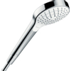 Hansgrohe Croma Select S handdouche Vario 1/2 xØ11cm met rain turbo rain en intense rain regenstraal wit/chroom 0605321