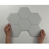 Cifre Ceramica Hexagon Timeless wand- en vloertegel - 15x17cm - 9mm - Zeshoek - Lichtgrijs mat SW476709