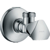 Hansgrohe hoekstopkraan E m. afdekrozet Ø 54mm chroom SW95051
