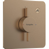 Hansgrohe Duoturn Q inbouwkraan voor 1 functie brushed bronze SW918574