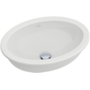 Villeroy en Boch Loop en Friends onderbouwwastafel 48.5x32.5cm zonder overloop zonder kraangat wit 0109109