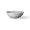 Looox Ceramic terrazzo waskom - 40x15cm - Grey SW374827