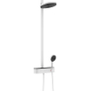 Hansgrohe Pulsify showerpipe 26cm 2jet planchet 40cm mat wit SW651110