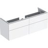 Geberit Xeno2 wastafelonderkast 4 laden 137,4cm wit SW417675
