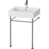 Duravit Vero metalen console voor wastafel hoogte verstelbaar chroom SW209409