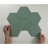 Cifre Ceramica Hexagon Timeless wand- en vloertegel - 15x17cm - 9mm - Zeshoek - Groen mat SW476706