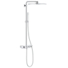 GROHE Euphoria smartcontrol Regendoucheset Opbouw - hoofddouche vierkant 31cm - handdouche staaf - chroom SW209453