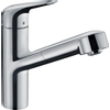 Hansgrohe M42 M427-H150 1-gats keukenkraan m. uittrekbare handdouche m. 120° draaibare uitloop chroom SW241708