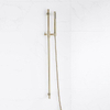 Fortifura Calvi glijstangset met staafhanddouche, metalen doucheslang Geborsteld Messing PVD (Goud) SW1159301