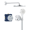 GROHE QuickFix Precision SmartControl inbouw douchesysteem met Vitalio Rain Mono 310 hoofddouche chroom SW1120182