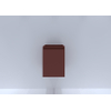 HR badmeubelen Wastafelonderkast - 40x44.8x55cm - 1 deur - rechtsdraaiend - greeploos - 40x55x45cm terra mat SW867032
