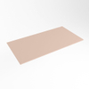 Mondiaz TOP 41 Topblad - 80x41x0.9cm - geschikt voor afdekplaat - Solid surface - Rosee SW1022016