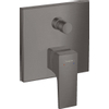 Hansgrohe Metropol afbouwdeel v. inbouw badkraan met omstel brushed black chroom SW358672