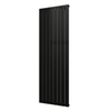 Plieger Cavallino Retto designradiator verticaal enkel middenaansluiting 1800x602mm 1205W antraciet metallic 7252991