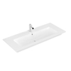 Villeroy & Boch Venticello Wastafel - 120x50cm - 1 kraangat - overloop - ceramic plus - wit 1025111