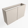 Mondiaz FOWY fonteinonderkast - 70x22x50cm - 2 deuren - push to open - softclose - Linen SW1016815