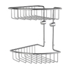 Smedbo Home Douchemand - 20.7x29.5cm - dubbel - chroom SW12173