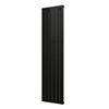 Plieger Cavallino Retto designradiator verticaal enkel middenaansluiting 1800x450mm 910W antraciet metallic 7252979