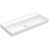 Villeroy & Boch Collaro meubelwastafel 100x47cm zonder overloop zonder kraangaten ceramic+ stone white SW358379