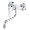 GROHE Eurosmart Keukenkraan - draaibare uitloop - inbouw - chroom SW536445