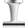 Duravit Starck T Handdoekhaak - dubbel - rond - chroom SW297087
