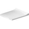 Duravit Viu WC-zitting 43.3x37.1x4.38cm compact met softclose met quickrelease Kunststof wit Glanzend SW297113