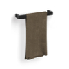 Zack Linea handdoekstang 46,5 cm zwart RVS SW538626
