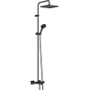 Hansgrohe Vernis Shape showerpipe 240 1jet met badthermostaat mat zwart SW803091