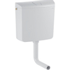 Geberit laaghangend reservoir met spoel/stop bediening alpien wit 0701462