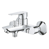GROHE BauEdge badkraan met koppelingen chroom SW536501
