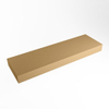 Mondiaz TOP 41 Vrijhangend Topblad - 140x41x12cm - geschikt voor waskom - Solid surface - Oro SW1023559