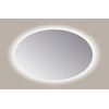 Sanicare Q-mirrors spiegel 120x80x3.5cm met verlichting Led warm white Ovaal glas SW643963