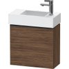 Duravit D-Neo wastafelonderkast 48.4x44x22.2cm Linksdraaiend 1 deur Noten (donker) Mat SW640666