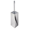 Geesa Modern Art Toiletborstel met houder Chroom (zwarte borstelkop) 0653513