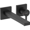 Hansgrohe Tecturis Wastafelkraan Inbouw - mengkraan - eengreeps - 22.5cm uitloop - mat zwart SW918486