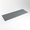 Mondiaz TOP 46 Topblad - 130x46x0.9cm - geschikt voor afdekplaat - Solid surface - Plata SW1017731