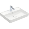 Villeroy & Boch Collaro wastafel 60x47cm met overloop 1 kraangat wit SW358307