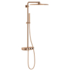GROHE Euphoria SmartControl Cube Regendoucheset Opbouw- - hoofddouche 31cm - hannddouche staaf - brushed warm sunset SW438961