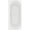Villeroy & boch Loop duobad - 170x75cm - rechthoek/binnenbad ovaal - acryl Stone White mat SW693629