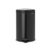 Brabantia NewIcon Pedaalemmer - 20 liter - kunststof binnenemmer - matt black SW1117465