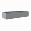 Mondiaz FOGE wastafelonderkast - 120x45x25cm - 2 lades - softclose - Plata SW1015346