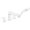 Hansgrohe Talis E afbouwdeel v. 4-gats badrandkraan v. inbouwdeel 13244180 mat wit SW385609