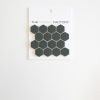 SAMPLE The Mosaic Factory Hexagon mozaïektegel - 12.5x15 - wand en vloertegel - Zeshoek/Hexagon - Porselein Camo Green Mat SW1159415