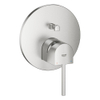 GROHE Plus afbouwdeel v. inbouw badkraan m. omstel supersteel SW523670