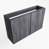 Mondiaz FOWY fonteinonderkast - 70x22x50cm - 2 deuren - push to open - softclose - Antracite SW1016806