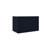 Adema Prime Core Wastafelonderkast - 80x55x45cm - 2 lades - Push to open - MDF - mat marine blauw SW892682
